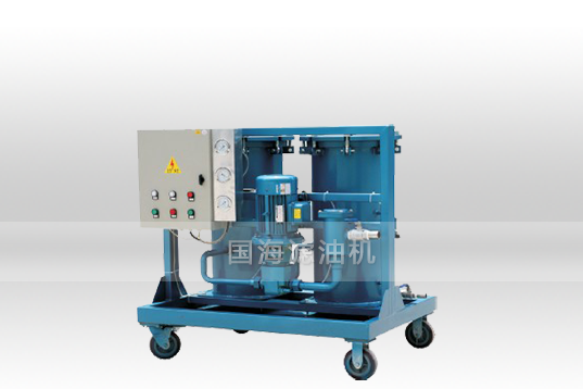 LYC-100G高固含量滤油机系列——两级过滤系统